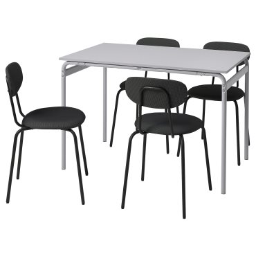 GRASALA/OSTANO, τραπέζι και 4 καρέκλες, 110 cm, 594.972.82