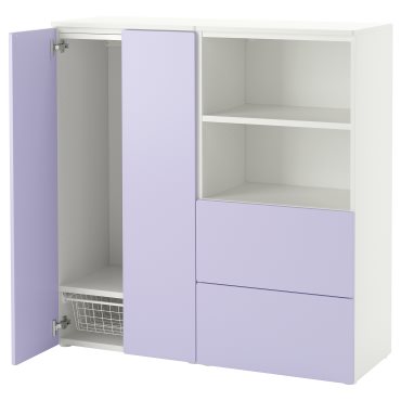 SMASTAD/PLATSA, storage combination, 120x42x123 cm, 595.482.29