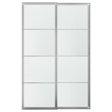 LUNDBRÄSMA, pair of sliding doors, 150x236 cm, 596.190.47