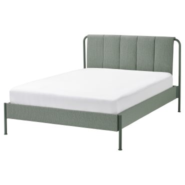 TÄLLÅSEN, upholstered bed frame, 140x200 cm, 605.389.22
