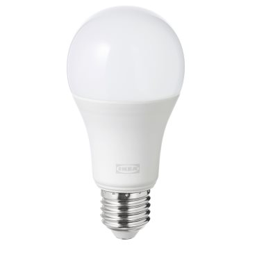 TRADFRI, LED bulb E27 1055 lumen/smart wireless dimmable/globe, 605.456.73