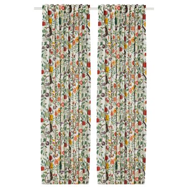 VILDPERSILJA, curtains/1 pair, 145x300 cm, 605.733.45