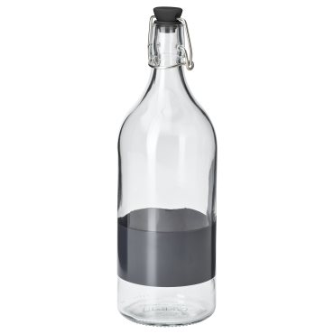 KORKEN, bottle with stopper, 1 l, 605.798.80
