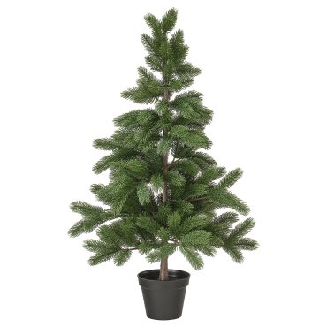 VINTERFINT, artificial potted plant in/outdoor/Christmas tree, 17 cm, 605.858.76