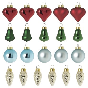 VINTERFINT, tree ornament, set of 20, 606.045.25