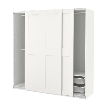 PAX/GRIMO, wardrobe combination, 200x66x201 cm, 695.028.48