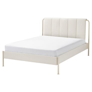 TÄLLÅSEN, upholstered bed frame, 140x200 cm, 695.148.08