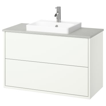 HAVBACK/ORRSJON, wash-stand with drawers/wash-basin/tap, 102x49x71 cm, 695.215.40