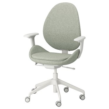 HATTEFJÄLL, office chair with armrests, 705.329.53