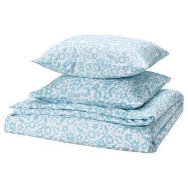 CYMBALBLOMMA, duvet cover and 2 pillowcases, 240x220/50x60 cm, 705.469.45