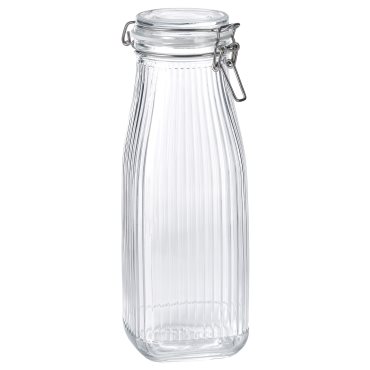 KÖSSEBÄR, bottle shaped jar with lid, 1 l, 705.985.38