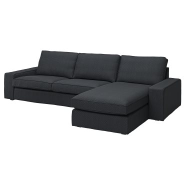 KIVIK, 4-seat sofa with chaise longue, 794.943.86