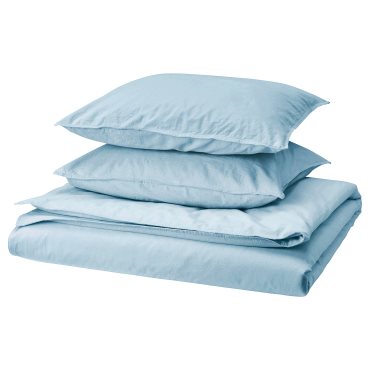 ÄNGSLILJA, duvet cover and 2 pillowcases, 240x220/50x60 cm, 805.852.05