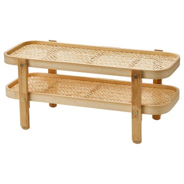 KÖSSEBÄR, food drying rack with 2 trays, 46x21x22 cm, 805.992.74