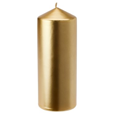 FENOMEN, unscented pillar candle, 19 cm, 805.995.04