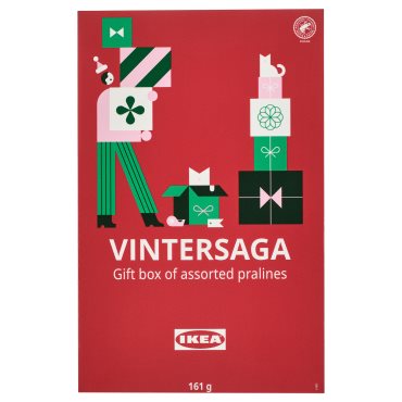 VINTERSAGA, σπιτάκι από μπισκότα πιπερόριζας, 300 g, 806.181.35