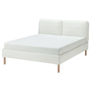 SAGESUND, upholstered bed frame, 160x200 cm, 895.026.92