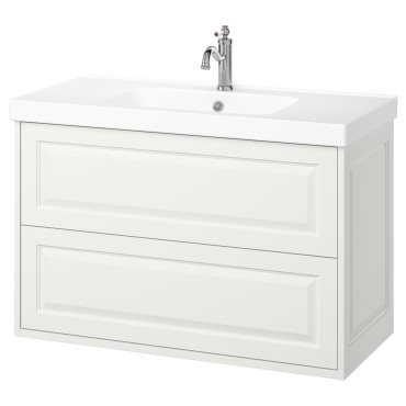 TANNFORSEN/ORRSJON, wash-stand with drawers/wash-basin/tap, 102x49x69 cm, 895.213.32