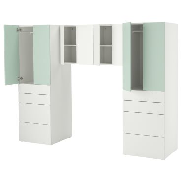 SMASTAD/PLATSA, σύνθεση αποθήκευσης, 240x57x181 cm, 895.441.02