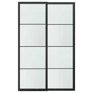 LUNDBRÄSMA, pair of sliding doors, 150x236 cm, 896.190.55