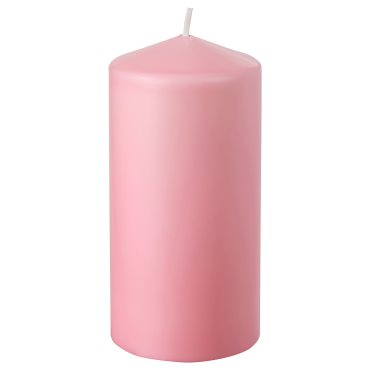 EFTERSKEN, unscented block candle, 14 cm, 904.274.99