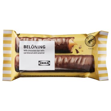 BELONING, γεμιστά σοκολατάκια με μπρισκότο βρώμης και καραμέλα, 40 g, 905.251.69