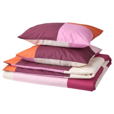 BRUNKRISSLA, duvet cover and 2 pillowcases, 240x220/50x60 cm, 905.582.87