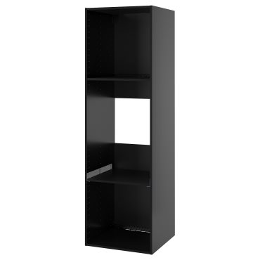 METOD, high cabinet frame for fridge/oven, 60x60x200 cm, 905.916.87