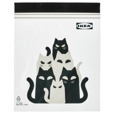 KUSTFYR, resealable bag/25 pack, 1 l, 905.996.07