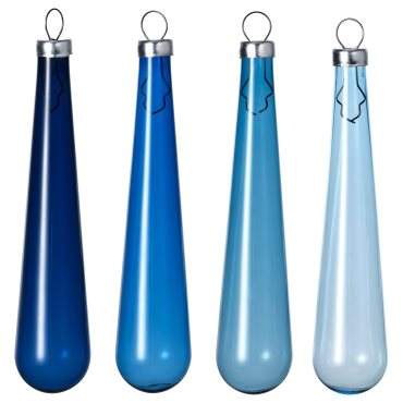 VINTERFINT, διακοσμητικά για το δέντρο, 4 τεμ. 14 cm, 906.048.02