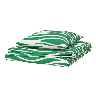 PORTLAKMÅLLA, duvet cover and pillowcase, 150x200/50x60 cm, 906.058.06