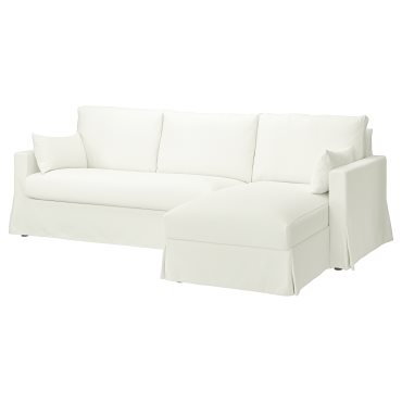 HYLTARP, 3-seat sofa with chaise longue, right, 994.958.32
