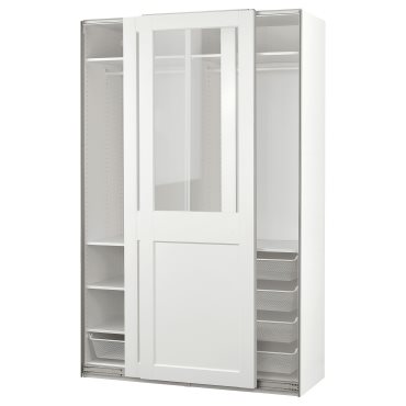 PAX/GRIMO, ντουλάπα με συρόμενες πόρτες, 150x66x236 cm, 995.028.80