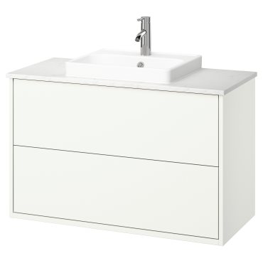 HAVBACK/ORRSJON, wash-stand with drawers/wash-basin/tap, 102x49x71 cm, 995.215.34