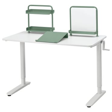 RELATERA, desk combination sit/stand, 117x60 cm, 995.557.60