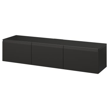 BESTÅ, TV bench with doors, 180x42x38 cm, 995.693.28