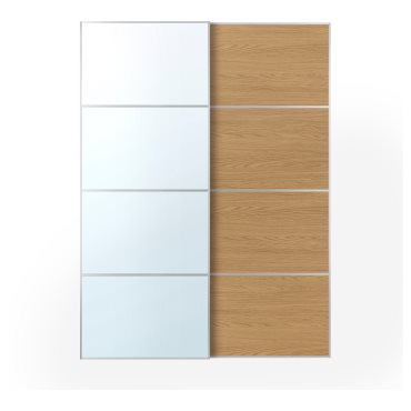 AULI/MEHAMN, pair of sliding doors, 150x201 cm, 996.157.97