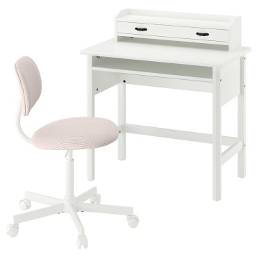 BRYTNING/BLECK, desk and chair, 85x53 cm, 996.212.51