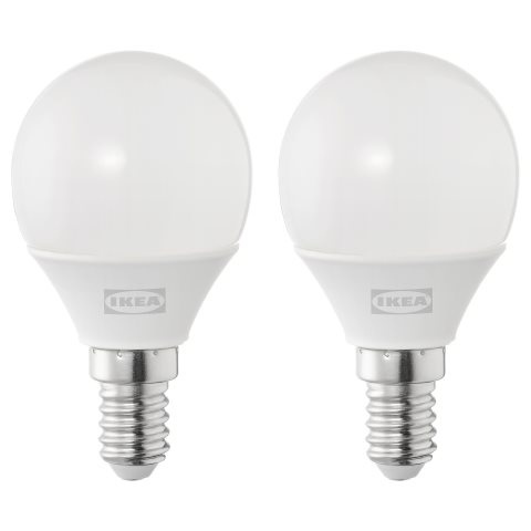 SOLHETTA, LED bulb E14 250 lumen/globe, 005.839.84