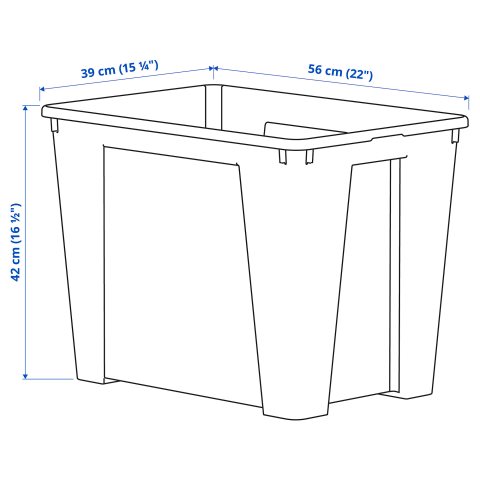SAMLA, Κουτί, 001.029.75 - IKEA Ελλάδα SAMLA, Κουτί, 001.029.75