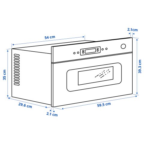 MATTRADITION, microwave oven, 104.117.70 - IKEA Greece MATTRADITION, microwave oven, 104.117.70