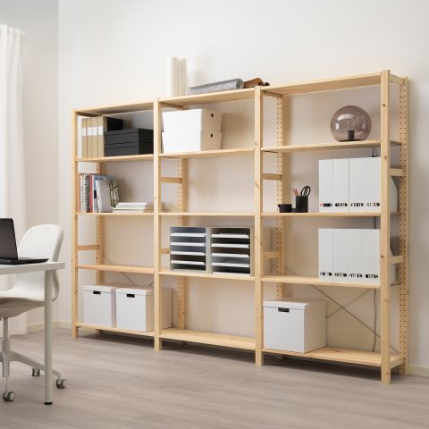 IVAR, 3 sections/shelves, 292.483.74 - IKEA Greece IVAR, 3 sections/shelves, 292.483.74