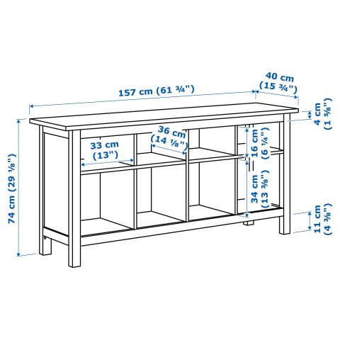HEMNES, Κονσόλα, 002.518.14 - IKEA Ελλάδα HEMNES, Κονσόλα, 002.518.14