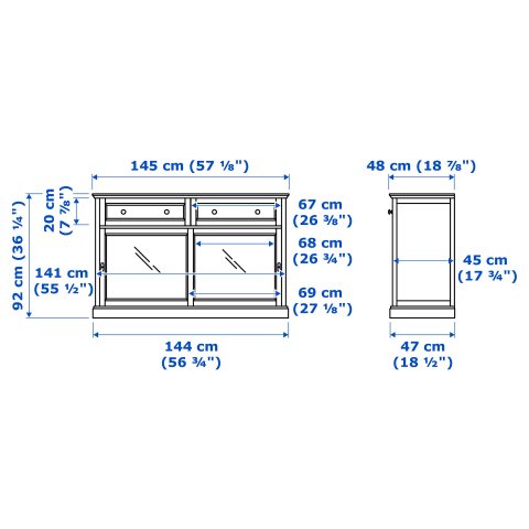 MALSJO, sideboard basic unit, 003.277.72 - IKEA Greece MALSJO, sideboard basic unit, 003.277.72