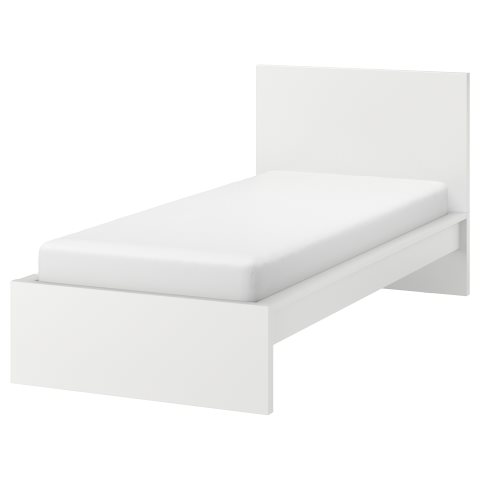 MALM, bed frame/high, 90X200 cm, 090.200.32 - IKEA Greece MALM, bed frame/high, 90X200 cm, 090.200.32