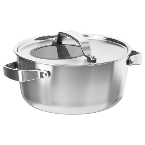 SENSUELL, pot with lid, 4 l, 103.245.46 - IKEA Greece SENSUELL, pot with lid, 4 l, 103.245.46