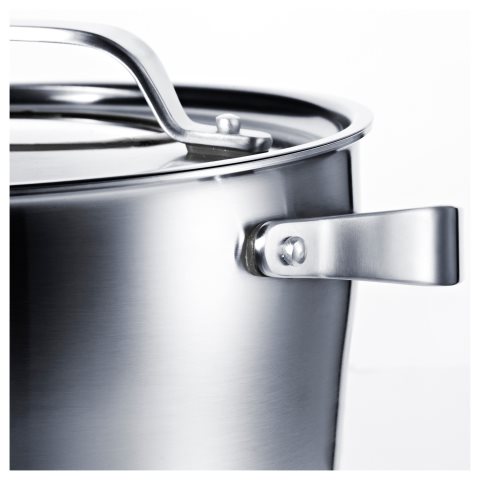 SENSUELL, pot with lid, 4 l, 103.245.46 - IKEA Greece SENSUELL, pot with lid, 4 l, 103.245.46