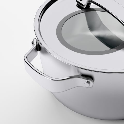 SENSUELL, pot with lid, 4 l, 103.245.46 - IKEA Greece SENSUELL, pot with lid, 4 l, 103.245.46