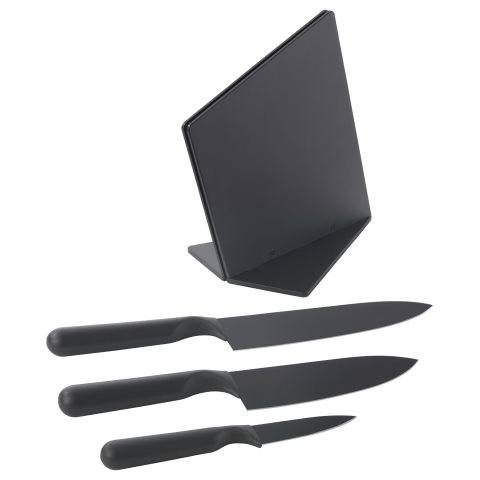 JAMFORA, βάση μαχαιριών με 3 μαχαίρια, 103.468.31 - IKEA Ελλάδα JAMFORA, βάση μαχαιριών με 3 μαχαίρια, 103.468.31