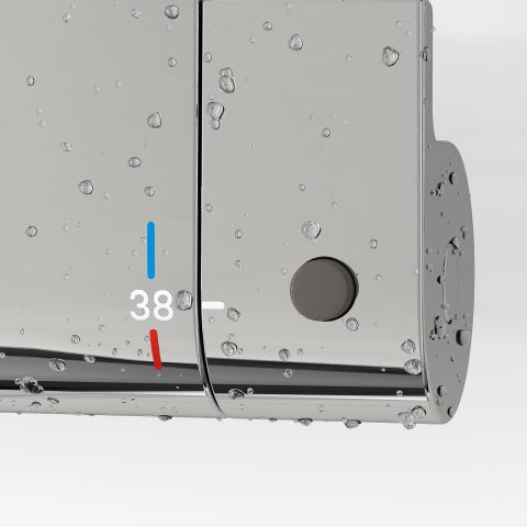 VALLAMOSSE, thermostatic shower mixer, 103.496.55 - IKEA Greece VALLAMOSSE, thermostatic shower mixer, 103.496.55